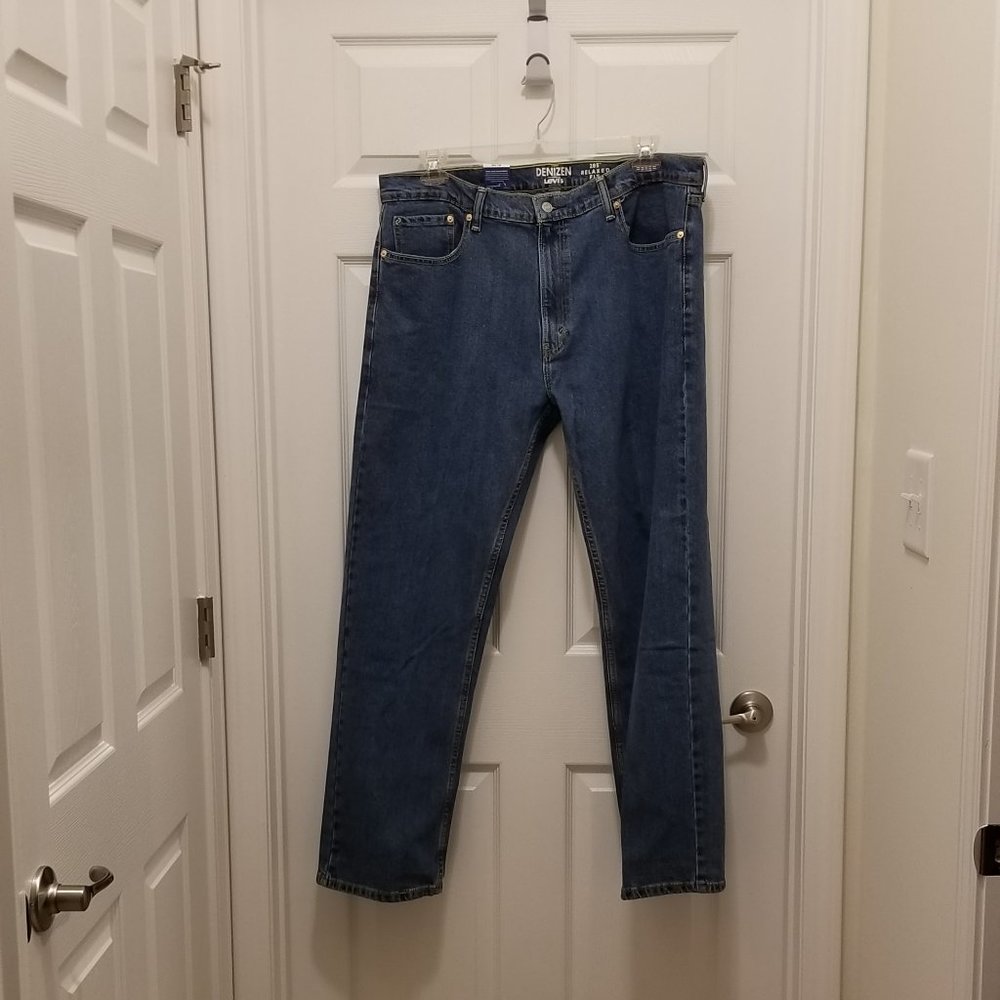 Levi's Denizen 285 Relaxed Fit Men's Straight Leg Jeans 40x32 NWT - Picture 9 of 12